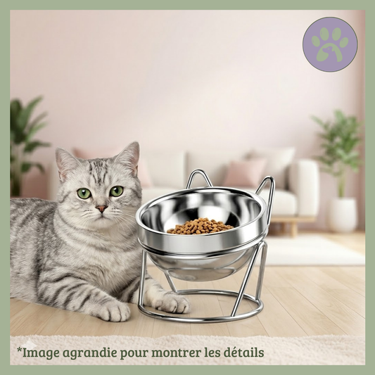 Gamelle-Chat-Surelevee-Acier-Inoxydable-Felinox-surdimensionne