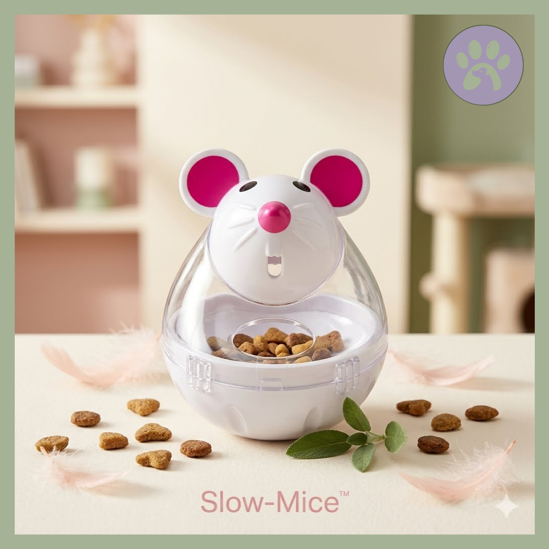 Gamelle-lente-Slow-Mice-Blanc