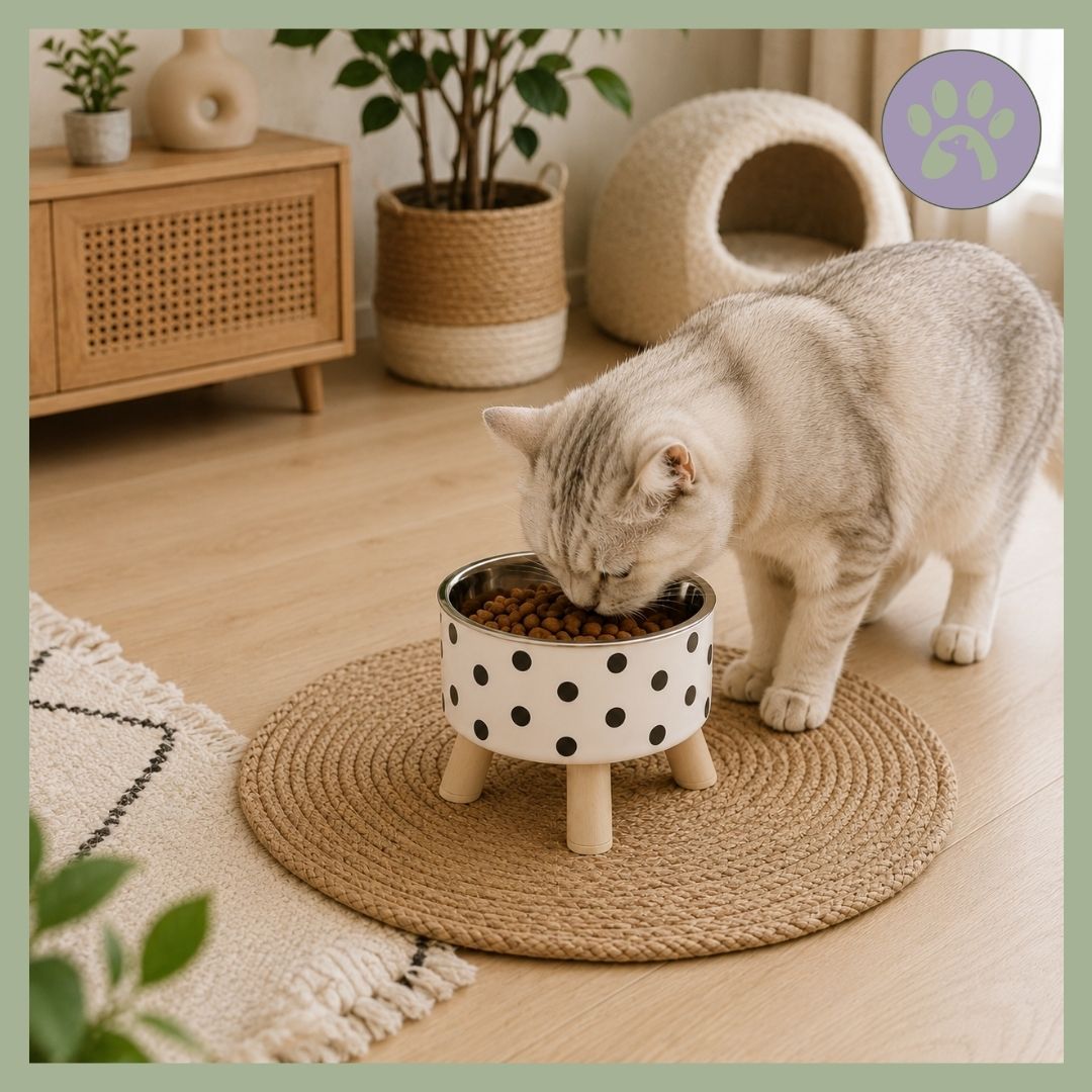 Gamelle_chat_Bol_Pattes_a_pois_salon