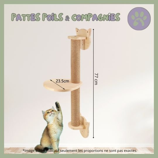 Accessoires d'escalade pour chat | Climbing - Cat - Air™ - Pattes Poils & Compagnies