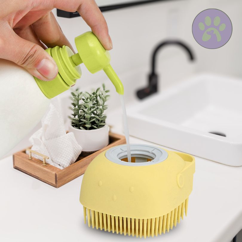 Brosse de bain pour chat | Brossy - Pet™ - Pattes Poils & Compagnies