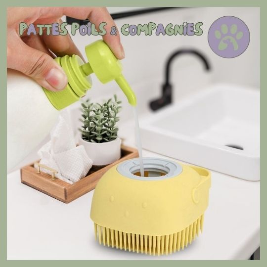 Brosse de bain pour furet | Brossy - Pet™ - Pattes Poils & Compagnies