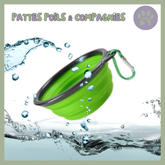 Gamelle de voyage pour chat | Travel - Bowl™ - Pattes Poils & Compagnies